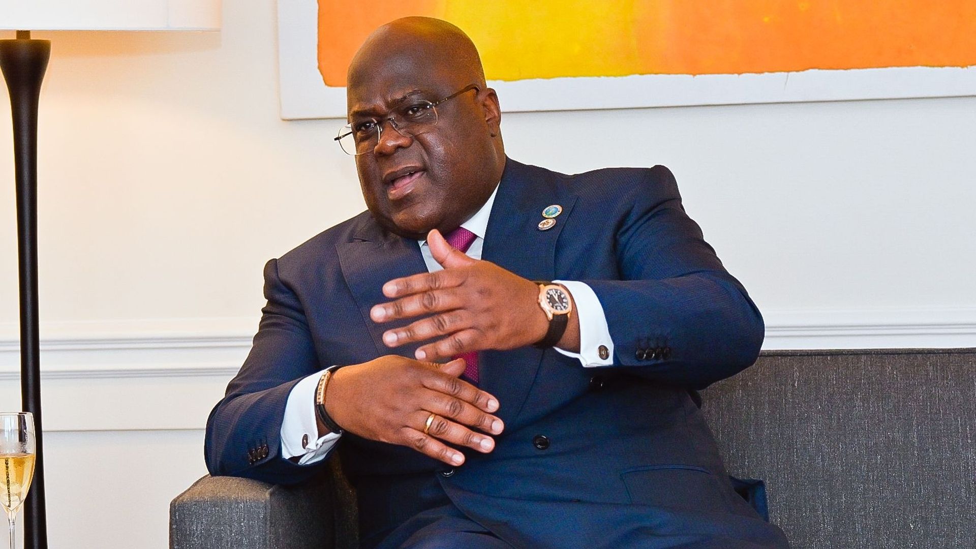 S.E.M Félix Antoine Tshisekedi Tshilombo.